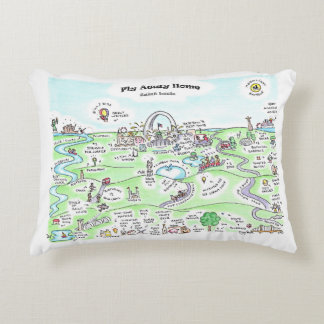 フライアー遠くにホーム アクセントクッション