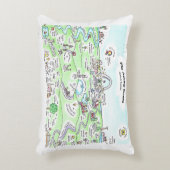 フライアー遠くにホーム アクセントクッション (正面(垂直))