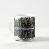 フライイン飛行機魚釣りクラブトニー・ワーナー・トマホーク コーヒーマグカップ (正面左)