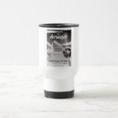 フライエアウェイズヴィンテージ旅行ポスター トラベルマグ (中央)