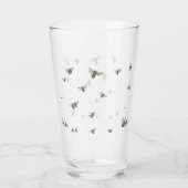 フライカバー付きビアグラスあなたの友人のフライ タンブラーグラス (正面)