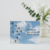 フライカ遠くにード ポストカード (スタンド正面)