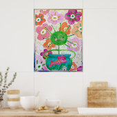 フライガール ポスター (キッチン)