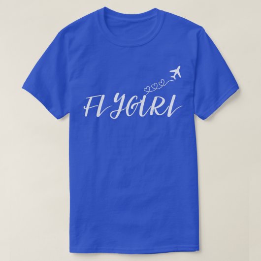 フライガール Tシャツ (デザイン正面)