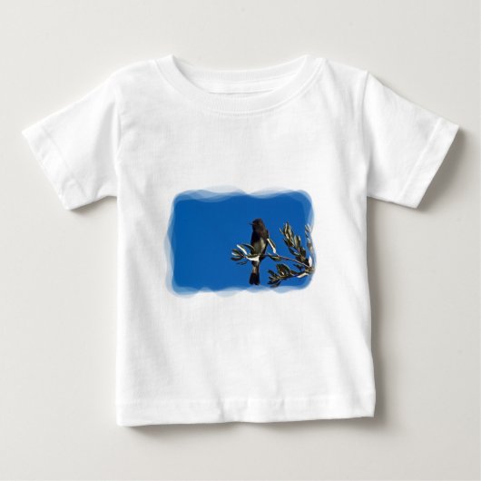 フライキャッチャー ベビーTシャツ (正面)