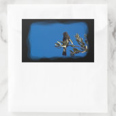 フライキャッチャー 長方形シール (バッグ)