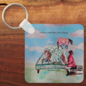 フライクールシーツ物語 キーホルダー (正面)