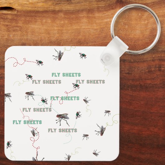 フライクールシーツ物語 キーホルダー (裏面)