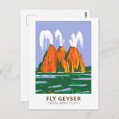 フライゲイザーウアラパアイフラットネバダヴィンテージ ポストカード (正面/裏面)