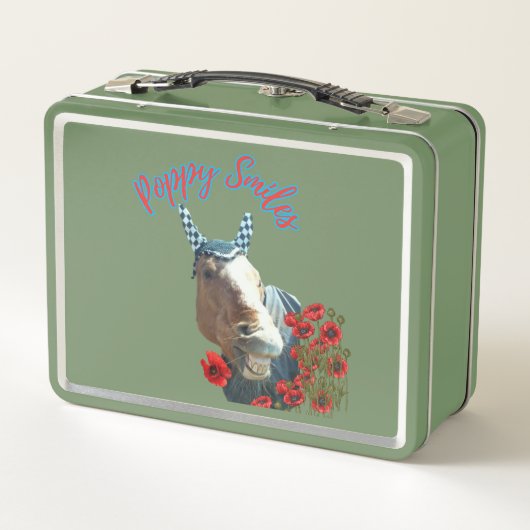 フライシーツは馬を飛ばさない間抜け メタルランチボックス (裏面)