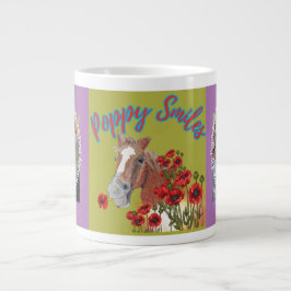 フライシートはあなたの馬を巨大なcを飛間抜けばさない ジャンボコーヒーマグカップ