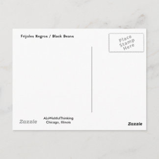 フライジョレス・ネグロス/黒豆 ポストカード