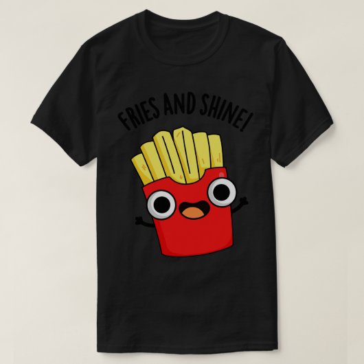 フライスとシャイおもしろいフードパン1 Tシャツ (デザイン正面)