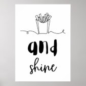 フライスと輝き ポスター (正面)