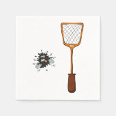 フライスワットデッド昆虫紙ナプキン スタンダードカクテルナプキン (正面)