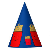 フライス漫画のラッピング紙 パーティーハット (正面)