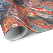 「フライタイヤードリーム」マス釣りラッピング紙 ラッピングペーパー (ロールコーナー)