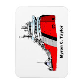 フライター·ミロンC.テイラー マグネット (縦)