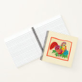 フライダカホロ鶏グラフィック ノートブック (内部)