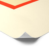 フライダカホロ鶏グラフィック ポスター (角)