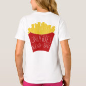 フライデーだ! 🍟 Tシャツ (裏面)
