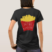 フライデーな一日 🍟 Tシャツ (裏面)