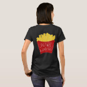 フライデーな一日 🍟 Tシャツ (裏面フル)