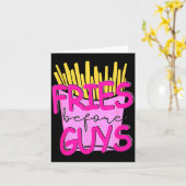 フライデーズ ビフォア ガイズ 思春期の少女たち 恋愛 バレンタイン カード (黄色い花)