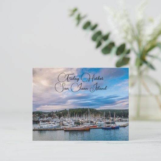 フライデーハーバーサンフアン島はがき ポストカード (スタンド正面)
