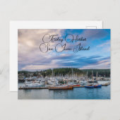 フライデーハーバーサンフアン島はがき ポストカード (正面/裏面)