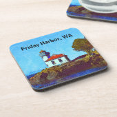 フライデーハーバーライムキルンライトハウスコースター コースター (左側)