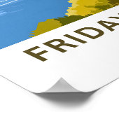 フライデーハーバーワシントントラベルプリント ポスター (角)