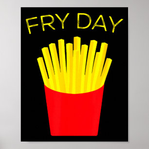 フライデー フレンチフライ TGIF ありがとう金曜日 ポスター