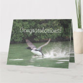 フライトおめでとうございます カード (正面)