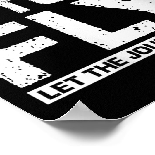 フライトで燃料を供給された女性の旅を開始する ポスター (角)