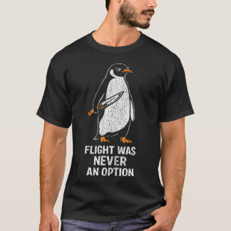 フライトはあり得ない！面白いユーモア Tシャツ