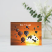 フライトはがき内の熱気球 ポストカード (スタンド正面)