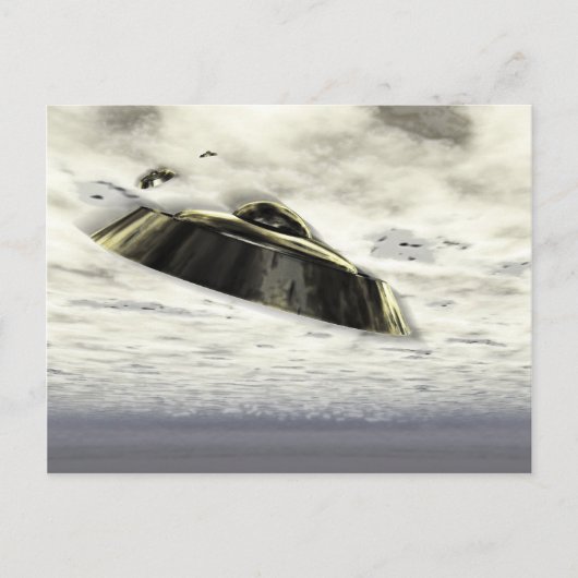 フライトはがき内のUFO ポストカード (正面)