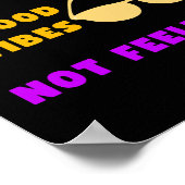 フライトをキャッチし、感覚ではなく良い雰囲気 ポスター (角)