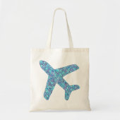 「フライトを食べたら…」 航空機用トートバッグ トートバッグ (正面)