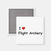 フライトアーチェリー大好き マグネット (正面/裏面)