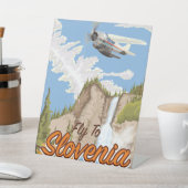 フライトゥスロヴェニアウッドウォールアート買い物袋 台座サイン (インサイチュ)