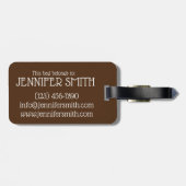 フライトキプロットハロウミグリルチーズベジタリアン ラゲッジタグ (裏面横)