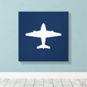 フライトキャンバスアートプリント キャンバスプリント (インサイチュ (ウッドフロア))