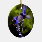 フライトクリスマスツリーの美しい鳥オーナメント セラミックオーナメント (右)