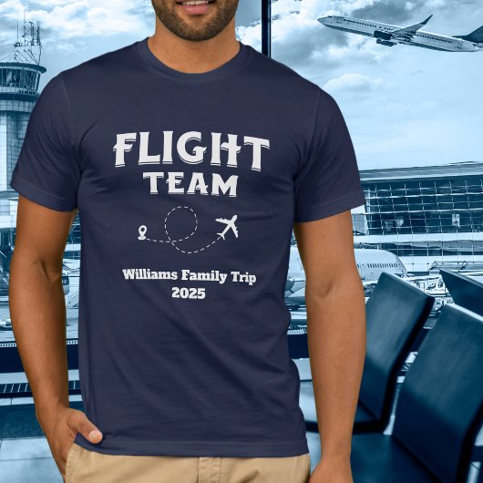 フライトチーム バチェラー女子旅 家族旅行 Tシャツ