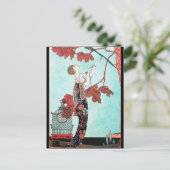 フライトティバード,美しいファッションデザイナ ポストカード (スタンド正面)