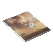 フライトデジタル絵画ズのバーンドウル ノートパッド (アングル)