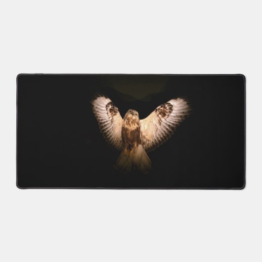 フライトデスクマットにおけるフクロウ デスクマット (正面)