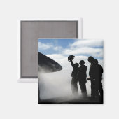 フライトデッキの乗員 マグネット (正面/裏面)